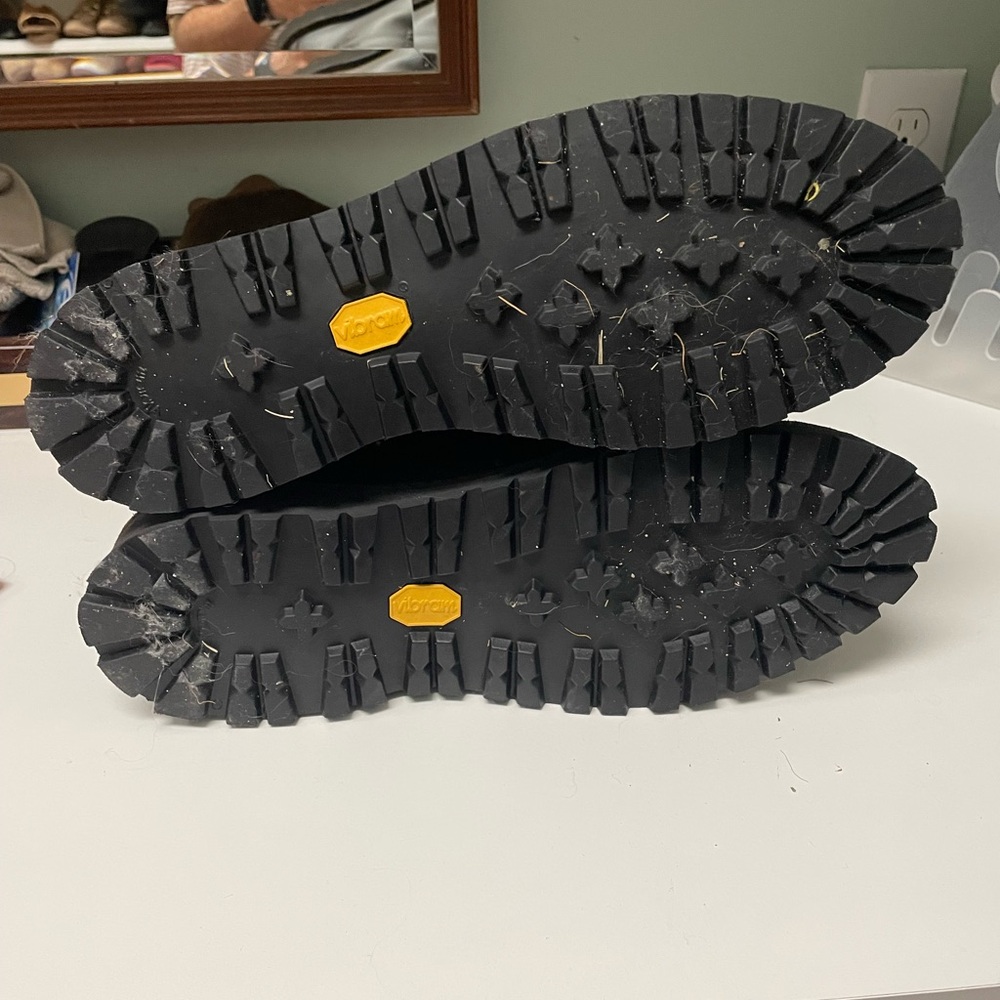 Danner Dark Brown Boots with Green Laces - Picture 5 of 5